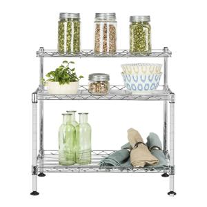 Offer for Safavieh Storage Collection Marcel Chrome Wire Mini Rack - #VALUE! (HAC1010A)