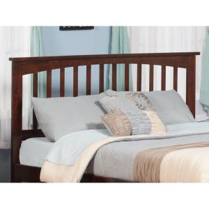 Offer for Mission Headboard Queen Walnut (Size & Color)