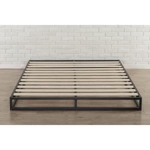 Offer for Priage by Zinus 6 Inch King-Size Platforma Low Profile Bed Frame (Black)
