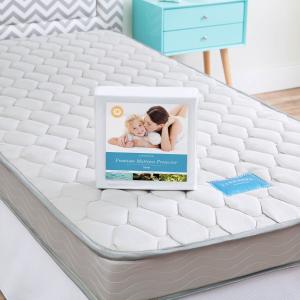Offer for Linenspa 6-inch Innerspring Mattress with Waterproof Protector (Twin)