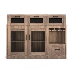 Offer for The Gray Barn Red River Industrial Multi-Storage Buffet (Chestnut Finish - Brown)