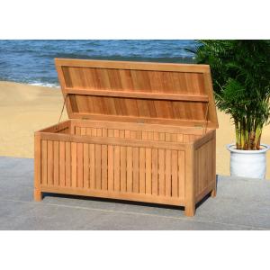 Offer for Safavieh Outdoor Abri 47.63-Inch Cushion Storage Box - 47.6