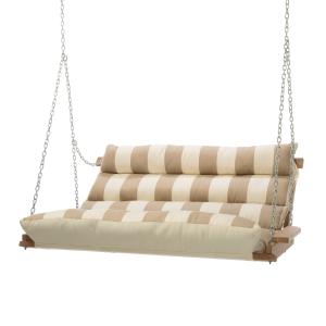 Offer for Deluxe Cushion Swing - Regency Sand (Weather Resistant - Sunbrella - Swings)