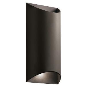 Offer for Kichler Lighting Wesley Collection 2-light Textured Architectural Bronze Outdoor Wall Sconce