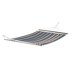 Offer for Classic Accessories Montlake Fadesafe Quilted Hammock (heather indigo blue stripe)