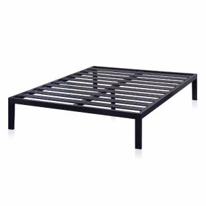 Offer for California King size Bed Frame Heavy Duty Steel Slats Platform Series Titan C - Black (California King - Casual/Traditional/Modern & Contemporary -