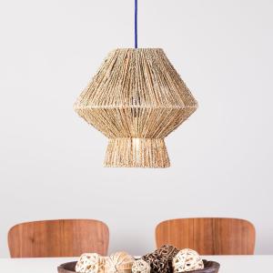 Offer for The Curated Nomad Westlake Seagrass 14-inch Pendant Shade