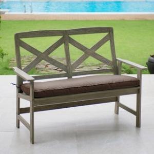Offer for Cambridge Casual West Lake 4ft Bench (Cappucinno)