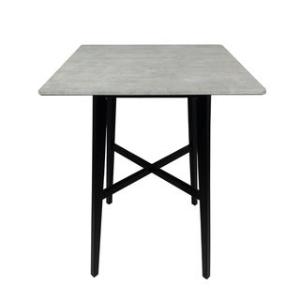 Offer for Christopher Knight Home Kenilworth Laminate/Rubberwood Modern Bar Table (Gray Finish, Black)