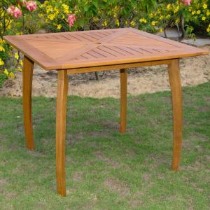 Offer for International Caravan Royal Tahiti 36-inch Balau Patio Table